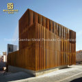 Exterior Curtain Wall Building Corten Steel Facade (KH-CS-60)